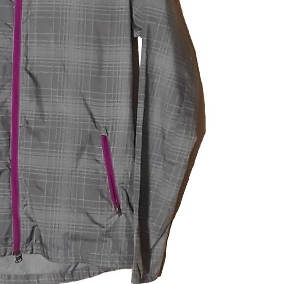 Nike Phenom Vapor Running Jacket Women's Small Gray Hooded Reflective - Picture 4 of 10